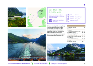 Ambassador Cruise Line, Full Season 2026 2027 Part 2